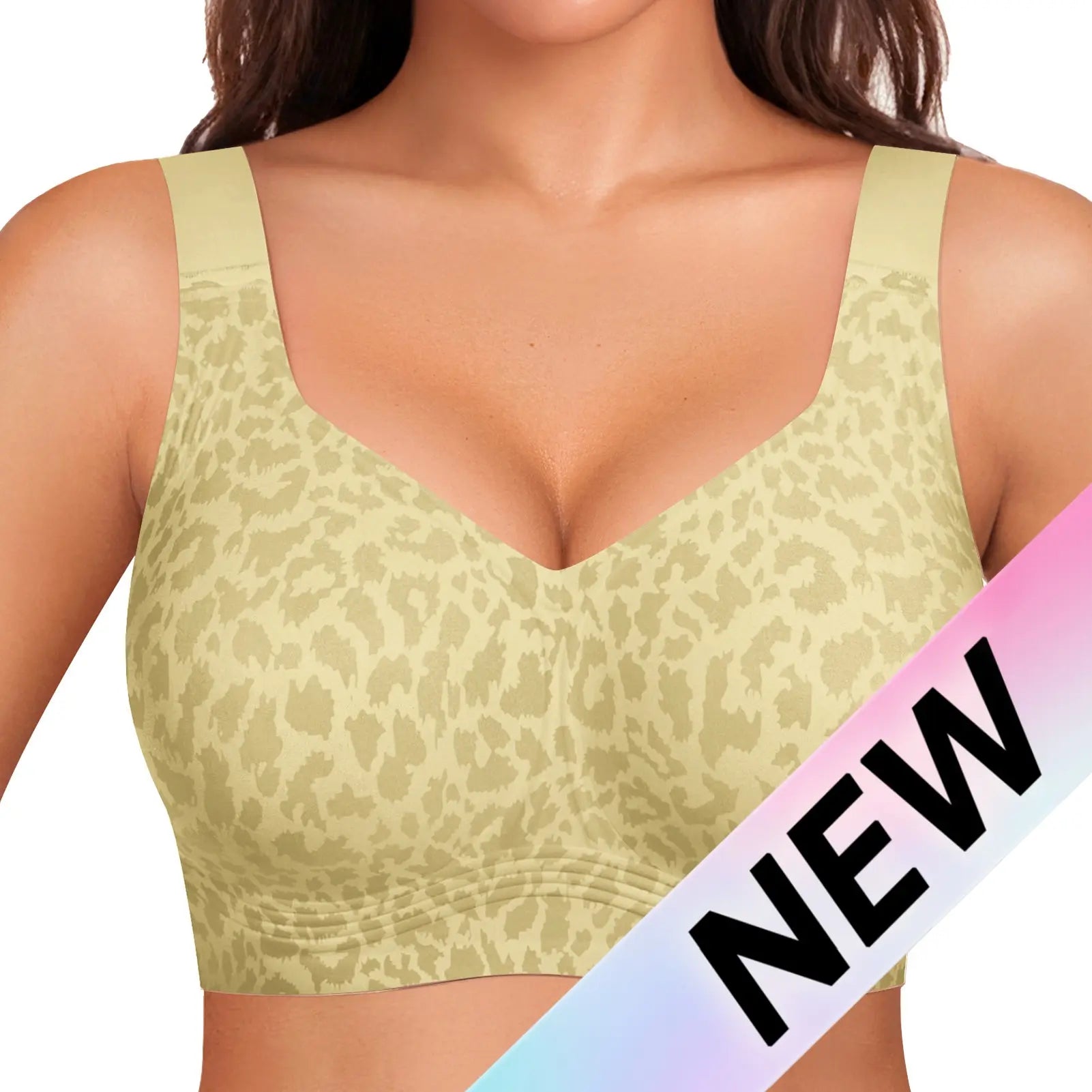 Experience Unmatched Comfort with OEAK Women's Wirefree Padded Everyday Bra - Full Coverage & Stylish!