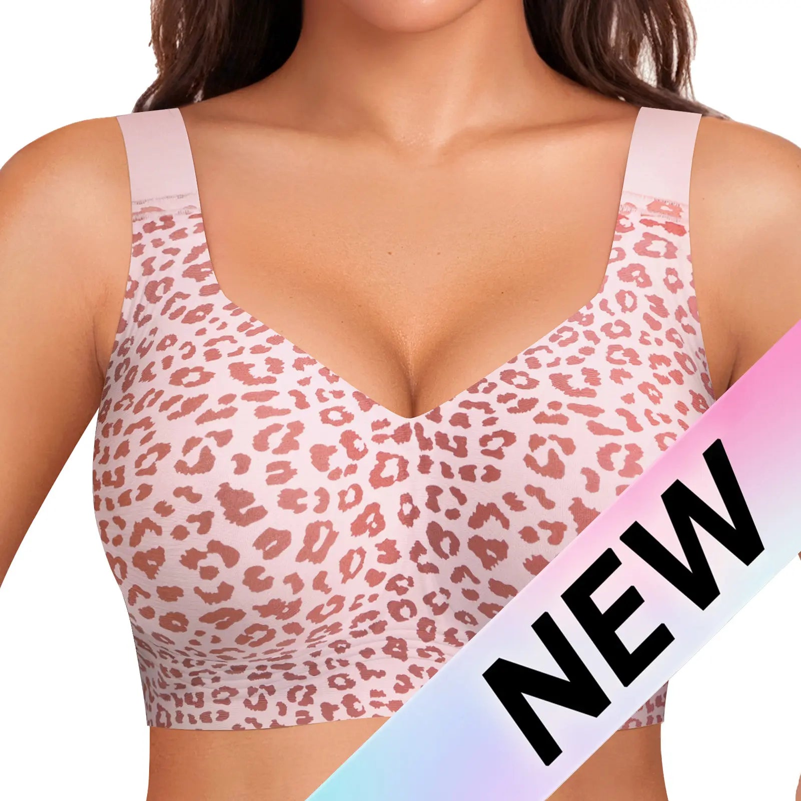 Experience Unmatched Comfort with OEAK Women's Wirefree Padded Everyday Bra - Full Coverage & Stylish!