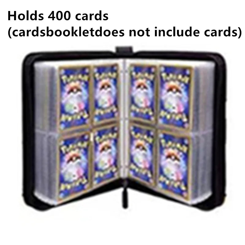 400Pcs/900Pcs My Little Pony Card Album Book Folder 4/9 Card Slots Collections Zipper Double Pocket Zipper Card Binder Holder