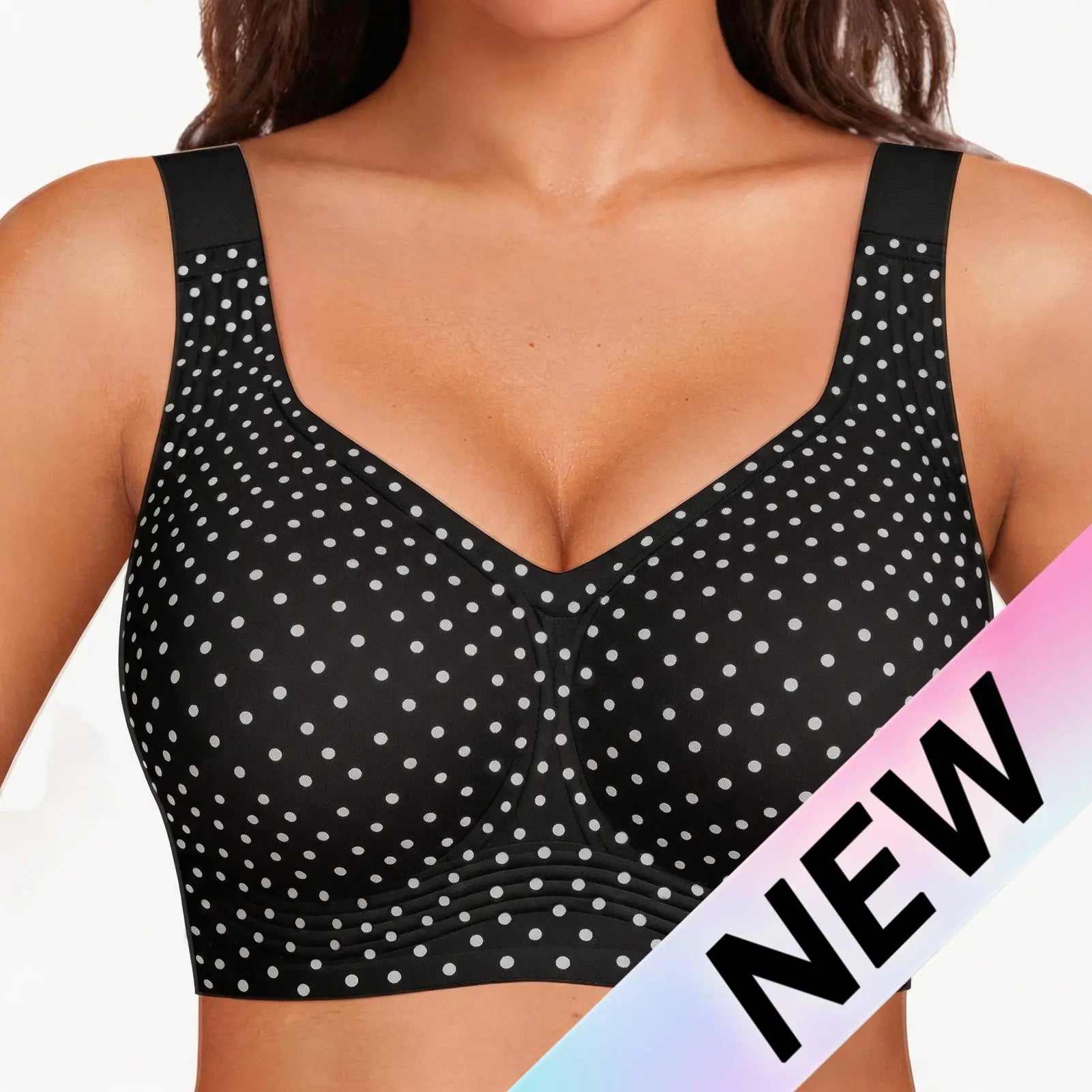Experience Unmatched Comfort with OEAK Women's Wirefree Padded Everyday Bra - Full Coverage & Stylish!