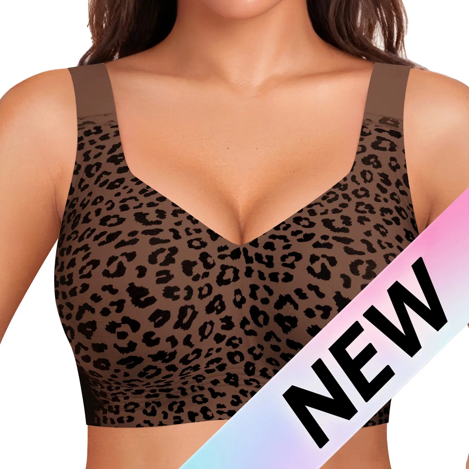 Experience Unmatched Comfort with OEAK Women's Wirefree Padded Everyday Bra - Full Coverage & Stylish!