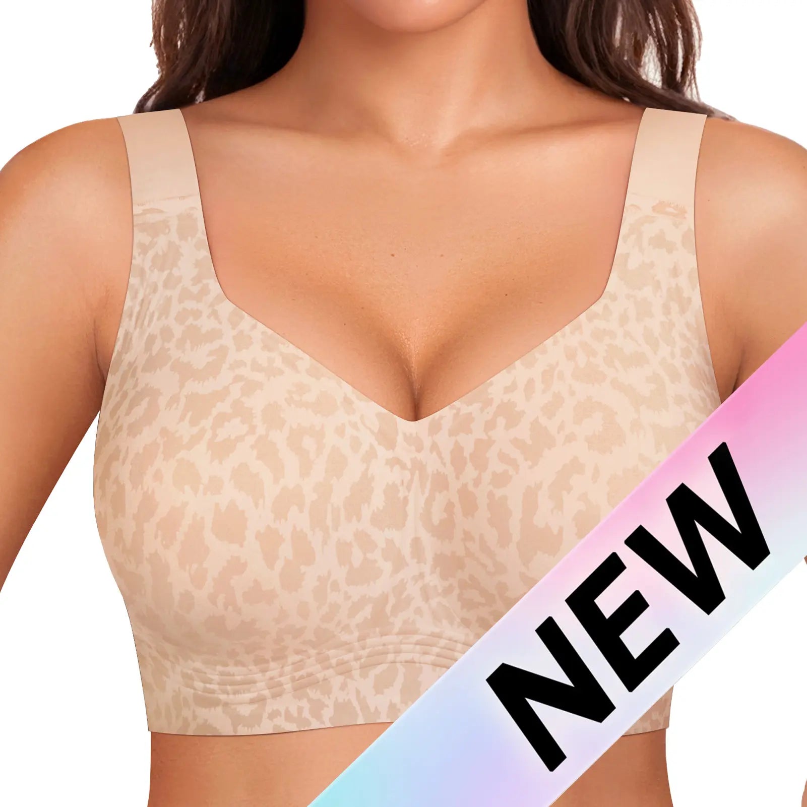 Experience Unmatched Comfort with OEAK Women's Wirefree Padded Everyday Bra - Full Coverage & Stylish!
